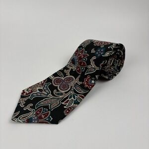 Sabatini Men's Floral Necktie Polyester Micro Magic USA Made